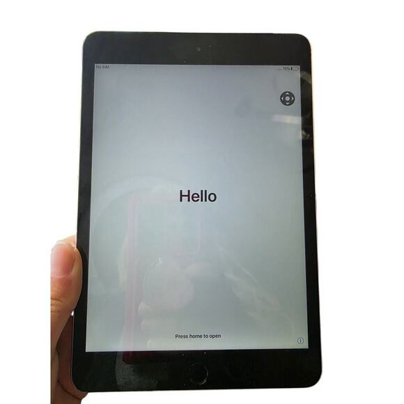 Apple iPad Mini 3 A1600 16GB Cell + Wi-Fi Silver-Good - Picture 1 of 11